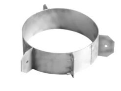 EKA Schornsteinverlängerung 2,0 M Einwandig Edelstahl - Konfigurierbar