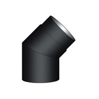 Winkel 45 Grad Edelstahl Inkl. Steckverbinder Firestar 650 – Bild 2