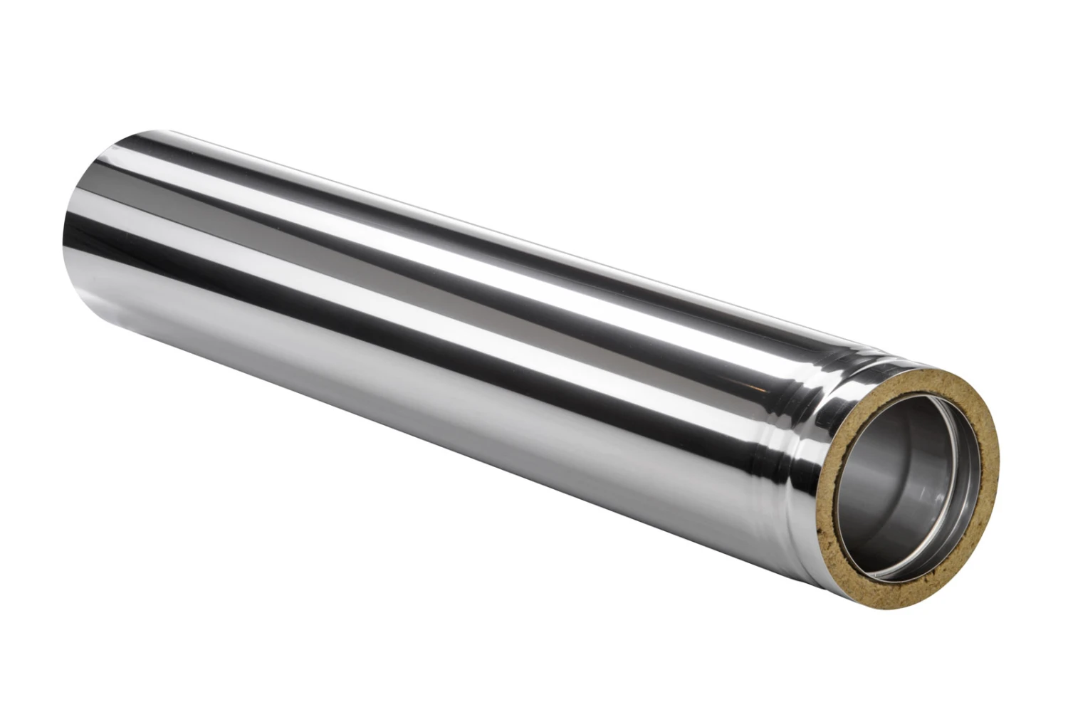 Schornsteinrohr Edelstahl 1080 Mm Doppelwandig - Eka Cosmos D 25 – Bild 2