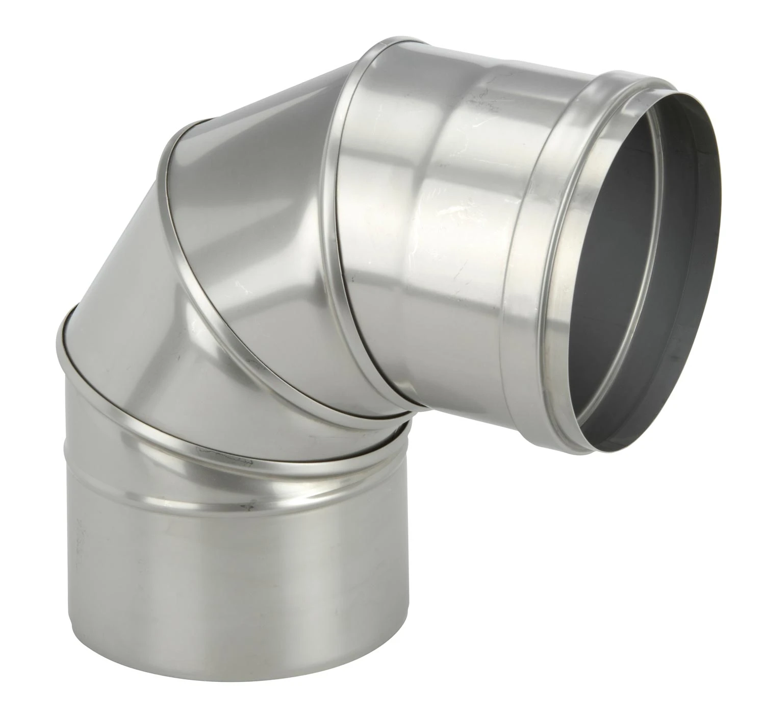 Schornstein Winkel 0-90° Einwandig Verstellbar - Eka Complex E