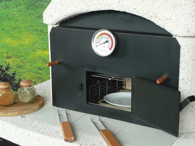 Grillkamin Wellfire NOVA QUATTRO 4 In 1 Weiß Mit Betonhaube – Bild 5