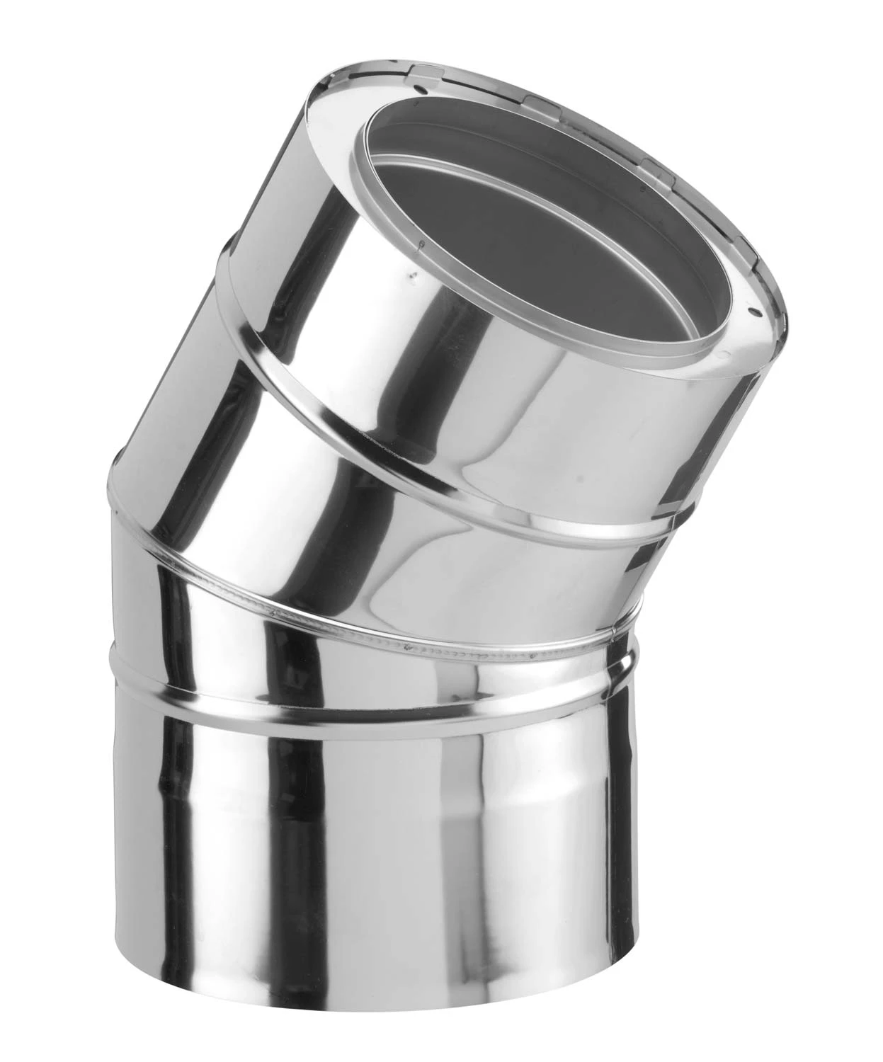 Schornstein Winkel 15° Doppelwandig - Eka Complex D 25