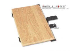 Ablageplatte Buche Für Grillkamine Mit Eckiger Simsplatte