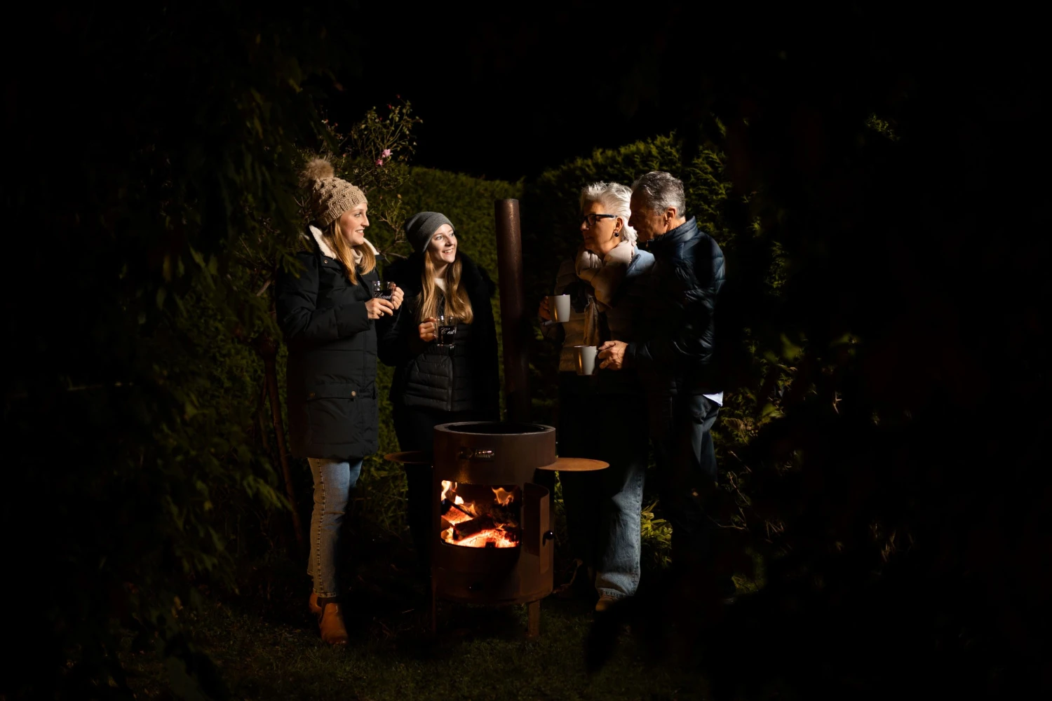 Fondueofen Feu Du Jardin DELUXE Rost Inkl Grillrost, Edelstahlpfanne â Bild 6