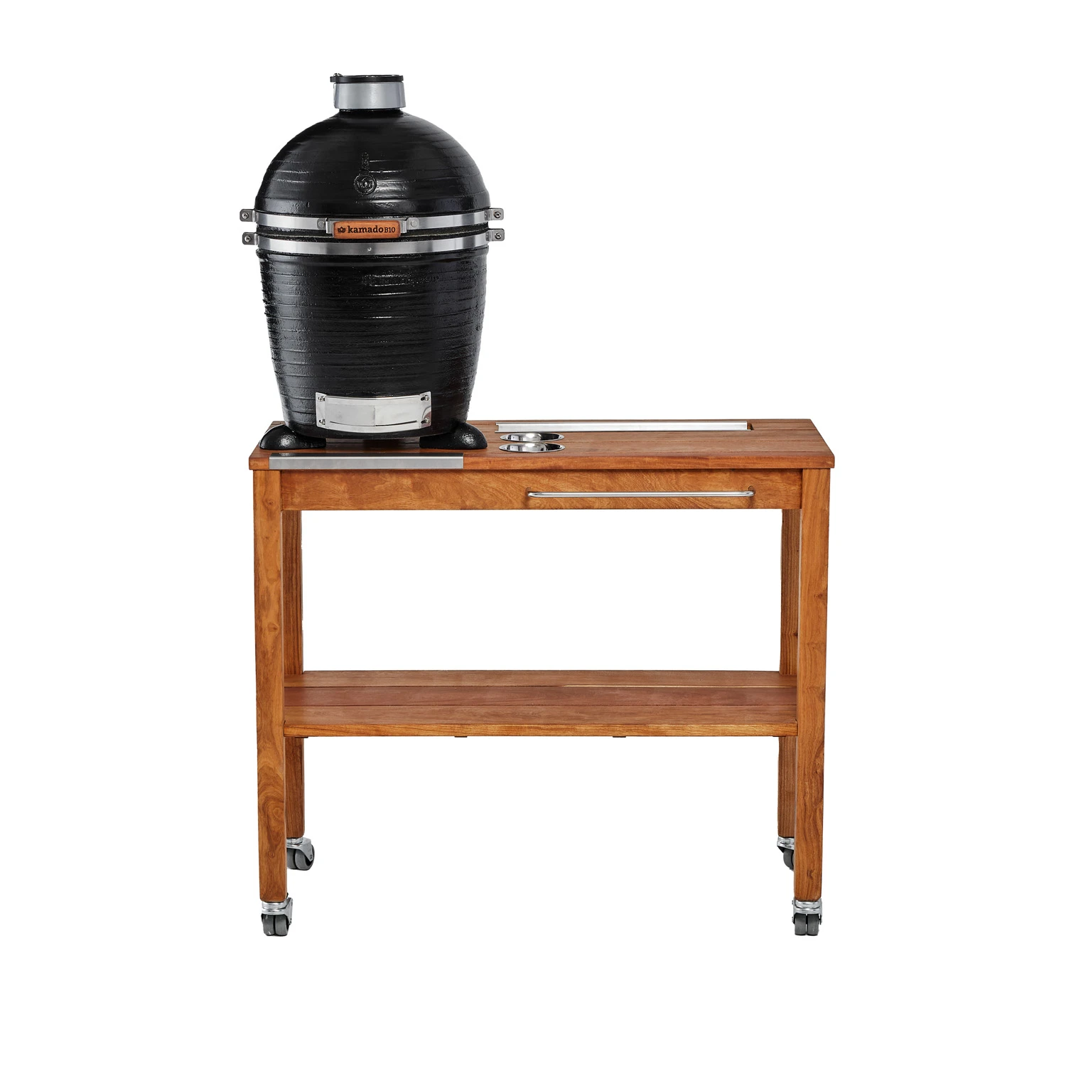 Holzkohlegrill Kamado B10 Nano – Bild 4