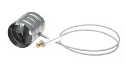 Zuluftklappe Mit Bowdenzug Für Luftleitung Dichtschliessend, Ø 125 Mm