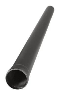 Pellet-Ofenrohr Stahl 2000 Mm Schwarz