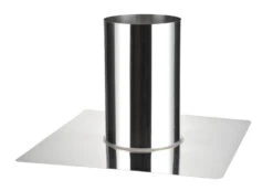 Dachdurchführung Zylindrisch 0-10° Mit Edelstahlkranz - Eka Complex D 25