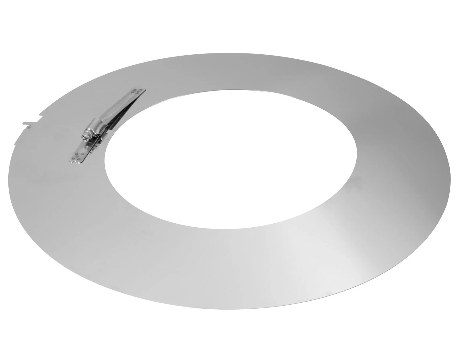 EKA Wandrosette Regenkragen Edelstahl, Matt