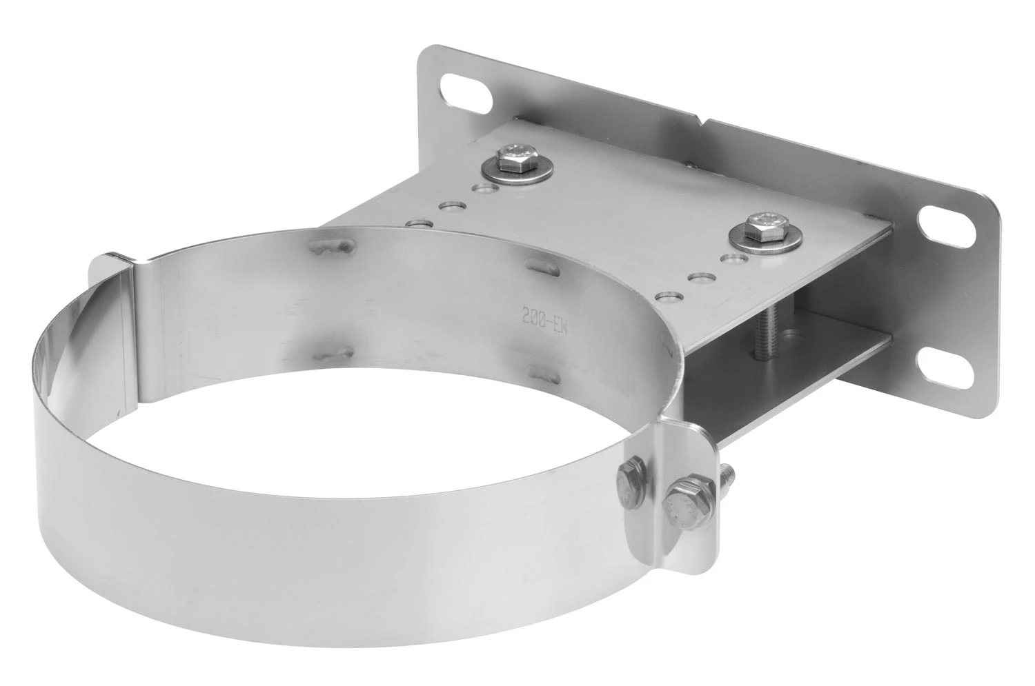 Wandhalter Verstellbar 90-160 Mm Edelstahl Doppelwandig - Eka Complex D 25