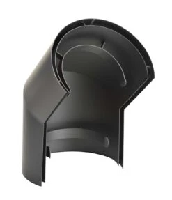 Hitzeschild Doppelwandig Für Rauchrohrbogen Stahl 45° Ø 150 Mm Schwarz