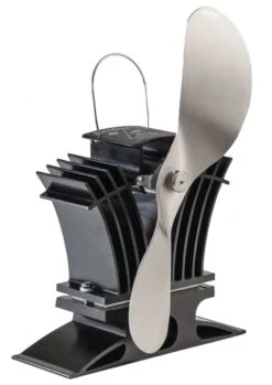 Kaminofen Ventilator Ecofan 806 CAKBX, Schwarz-silber