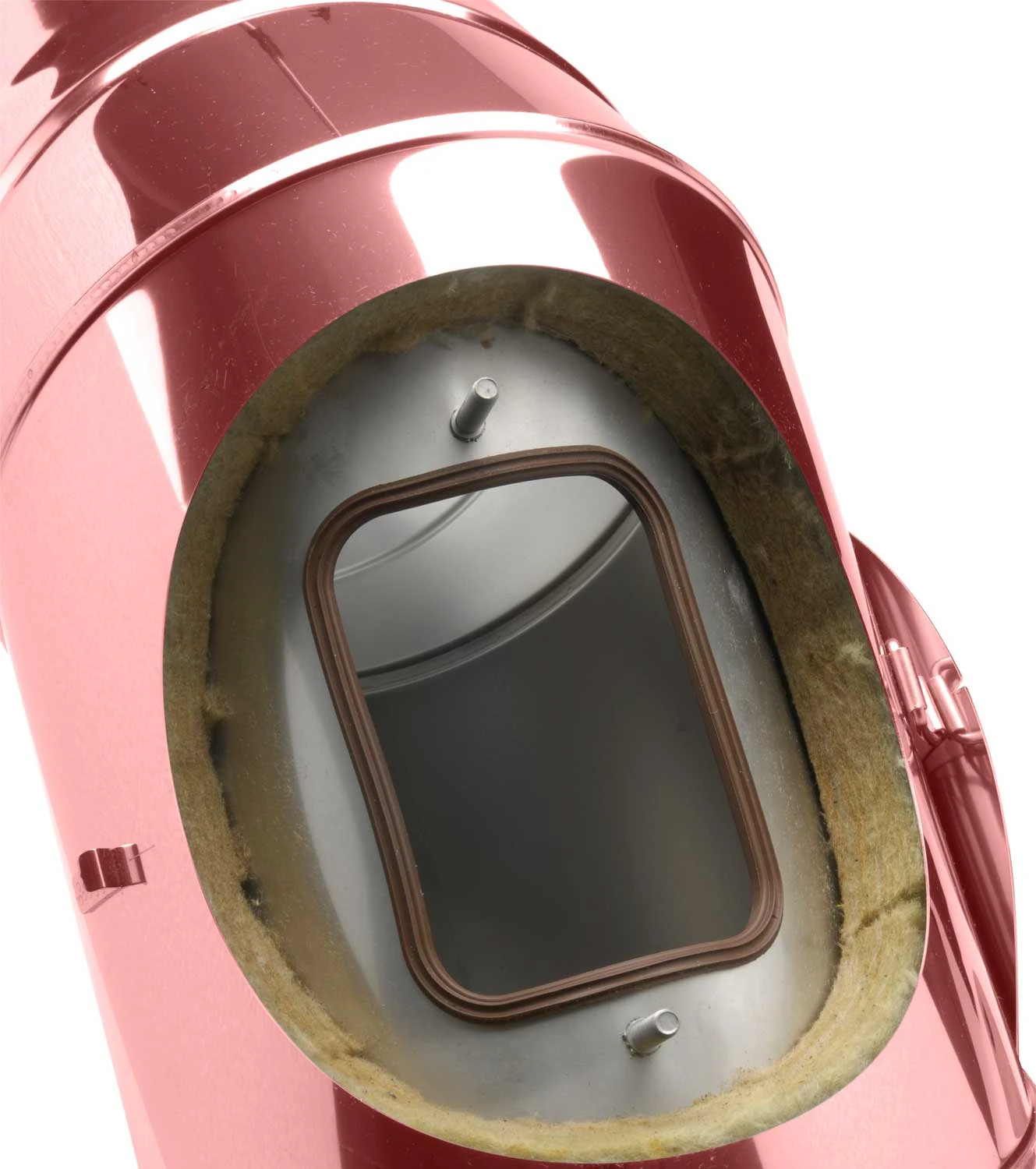 Schornstein Winkel 90° Doppelwandig Mit Prüföffnung Verkupfert - Eka Complex D 50 – Bild 6