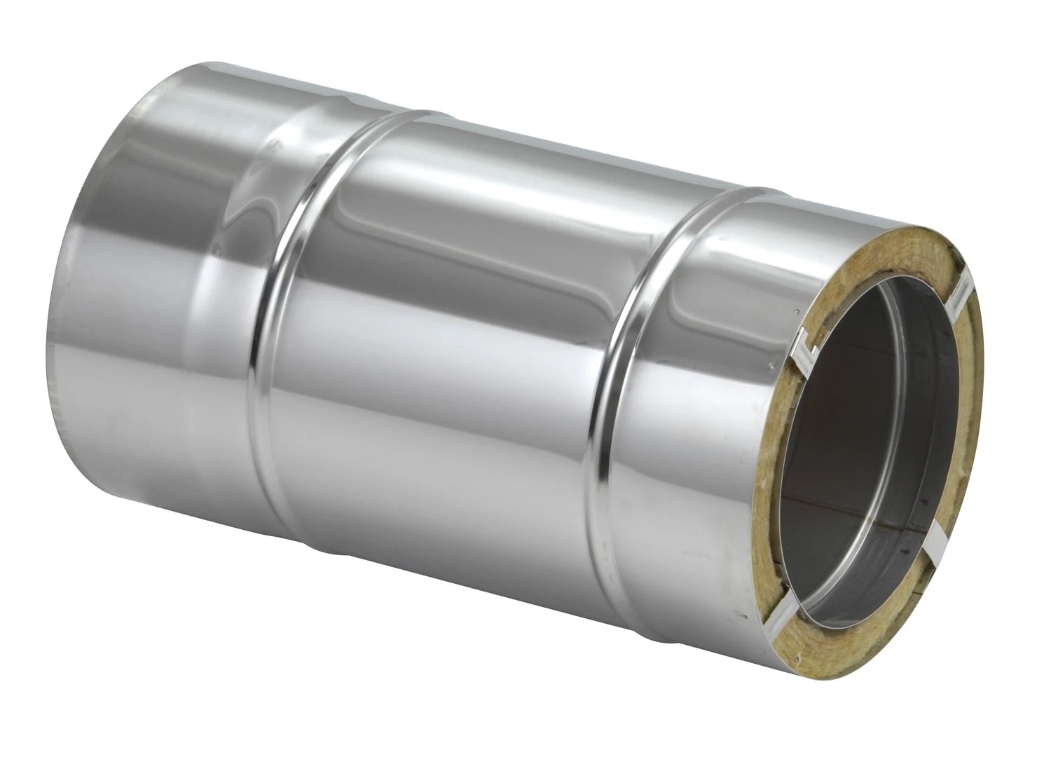 Schornsteinrohr Edelstahl 360 Mm Doppelwandig - Eka Complex D 50