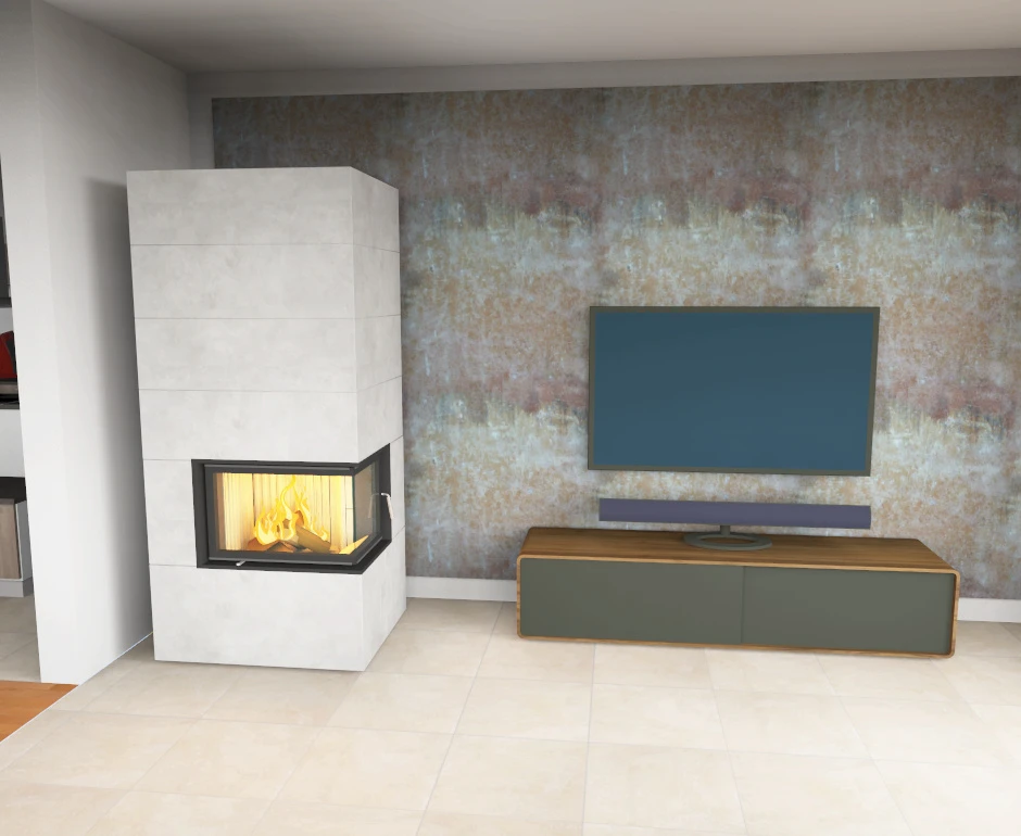 Grundofen Brunner BSG 02 MSS Modul Speicher Stein Set Aufgesetzt, Hoch – Bild 6