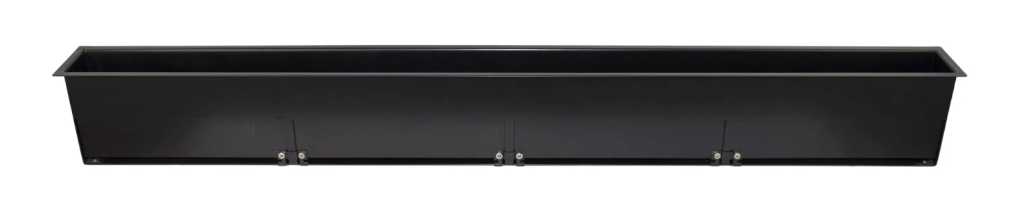 Luftleiste Für Heizeinsätze Verschließbar, Schwarz – Bild 2