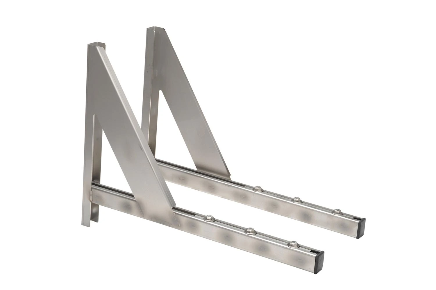 Wandkonsole Verstellbar 50-250 Mm Edelstahl Doppelwandig - Eka Chromos D 25