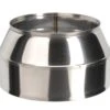 Mündungsabschluss Konisch Edelstahl Doppelwandig - Eka Chromos D 25