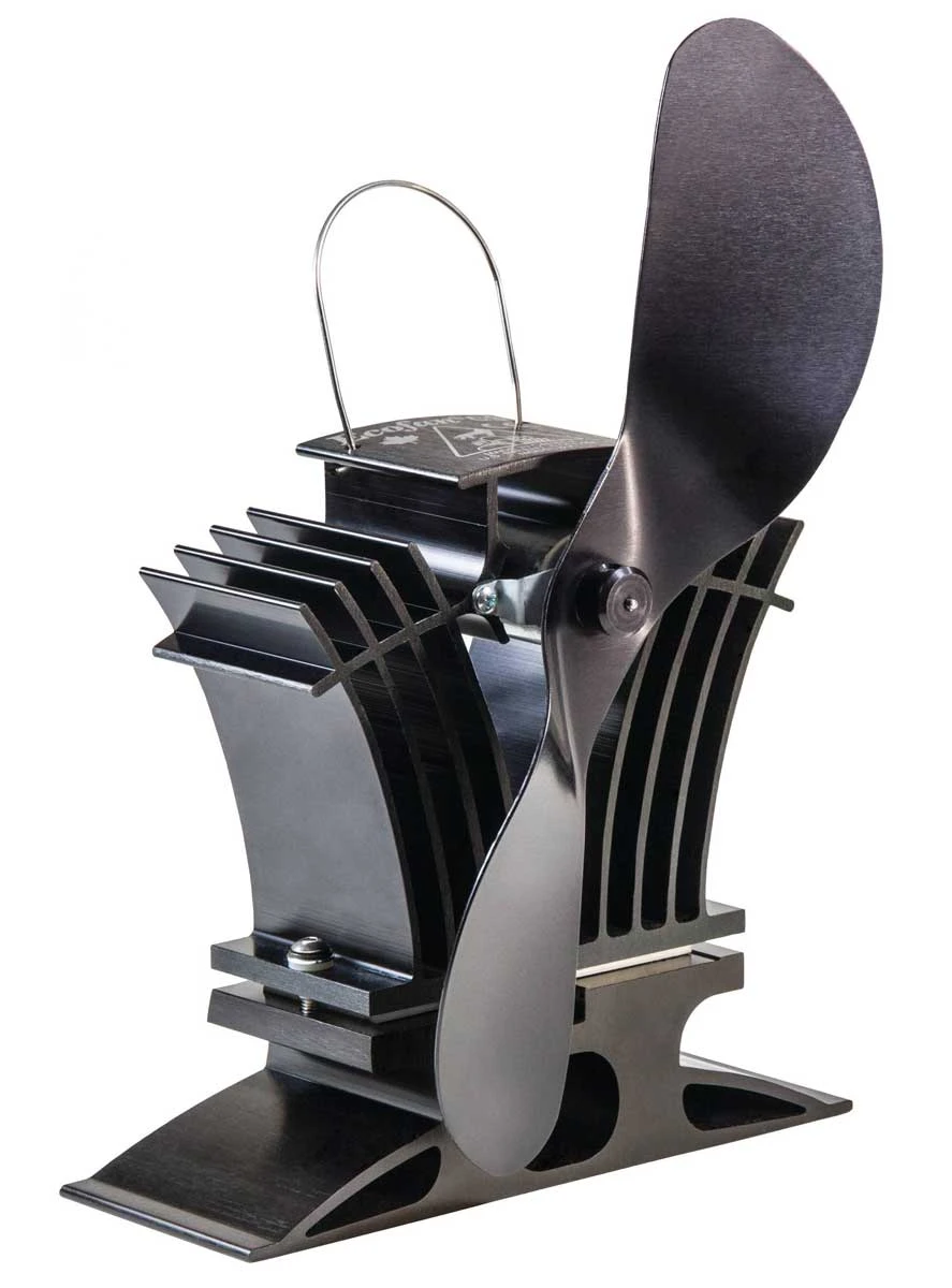 Kaminofen Ventilator Ecofan 806 CAXBX, Schwarz-schwarz