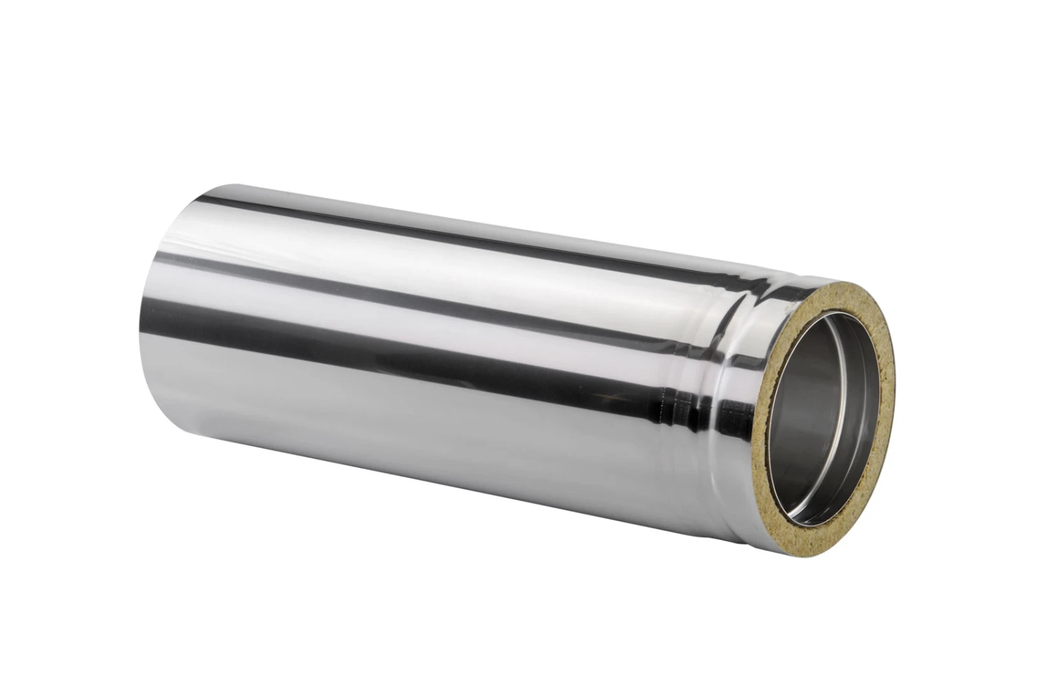 Schornsteinrohr Edelstahl 540 Mm Doppelwandig - Eka Cosmos D 25 – Bild 2