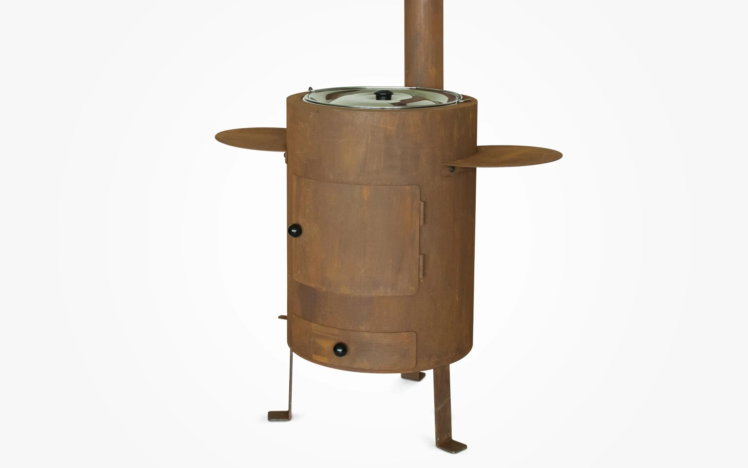 Fondueofen Feu Du Jardin DELUXE Rost Inkl Grillrost, Edelstahlpfanne â Bild 2