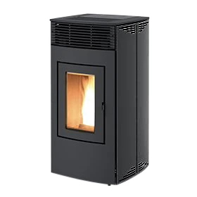 Pelletofen Wasserführend RED LOTO Metall Hydro, 16 KW – Bild 2