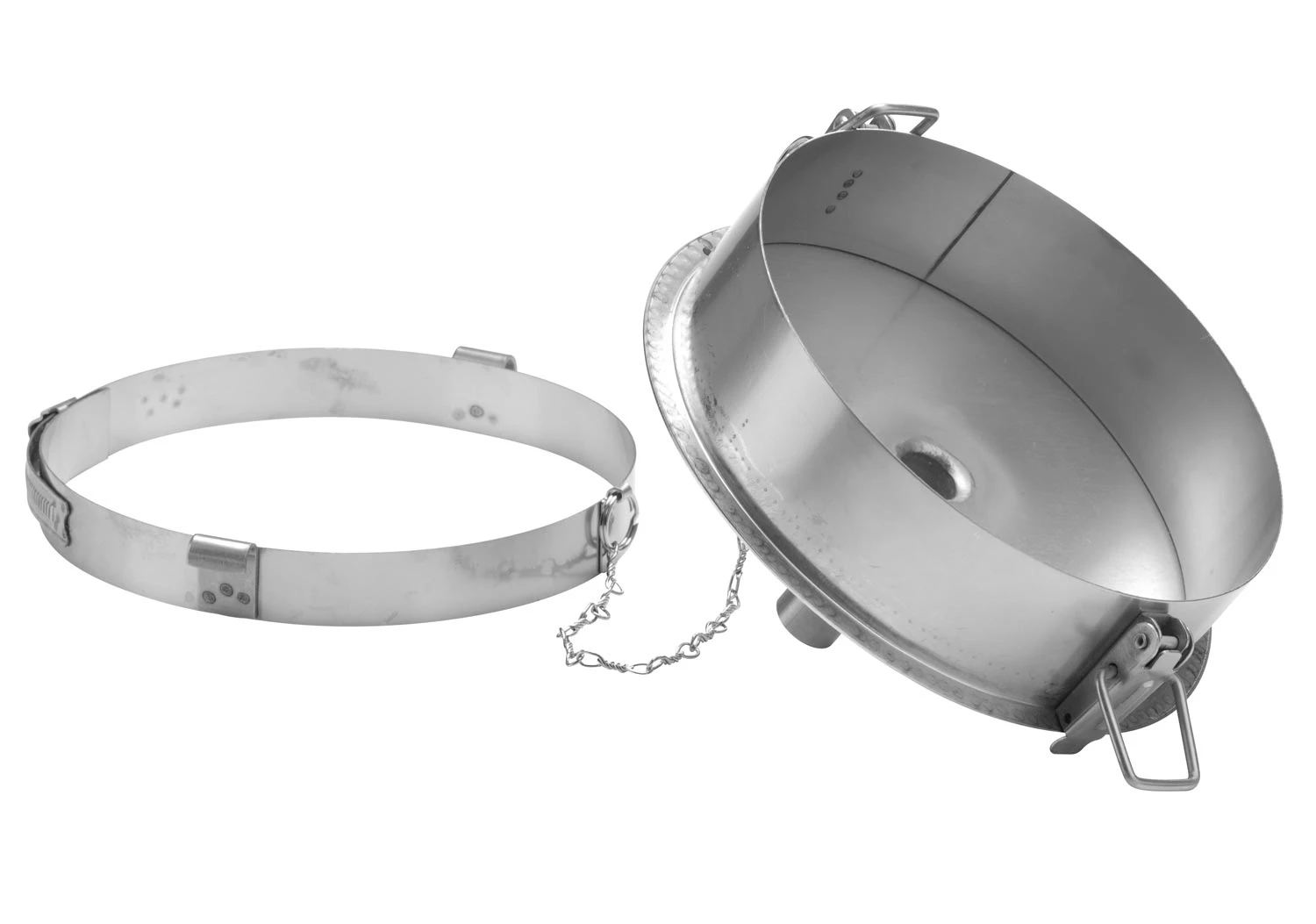 Rußtopf Mit Ablauf Edelstahl Doppelwandig - Eka Complex D 25 – Bild 2