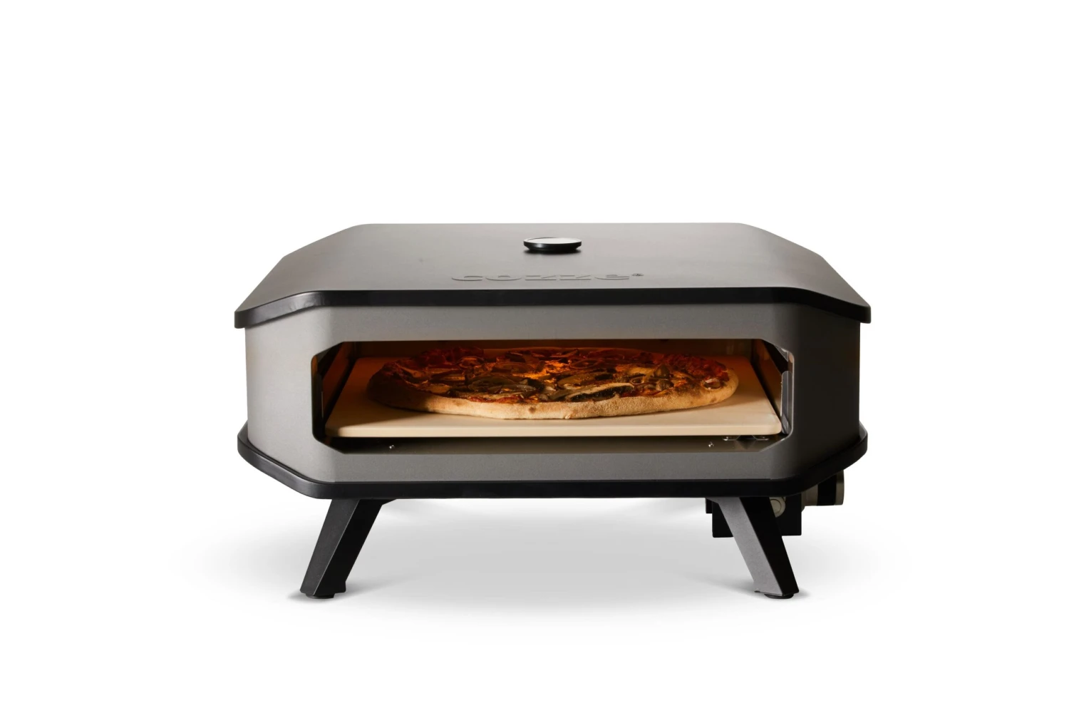 Cozze 17“ Pizzaofen Gas Inkl. Thermometer Und Druckminderer Mit Schlauch – Bild 3
