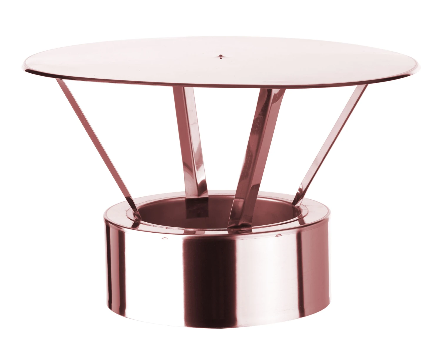 Regenhaube Doppelwandig Verkupfert - Eka Complex D 25 – Bild 2