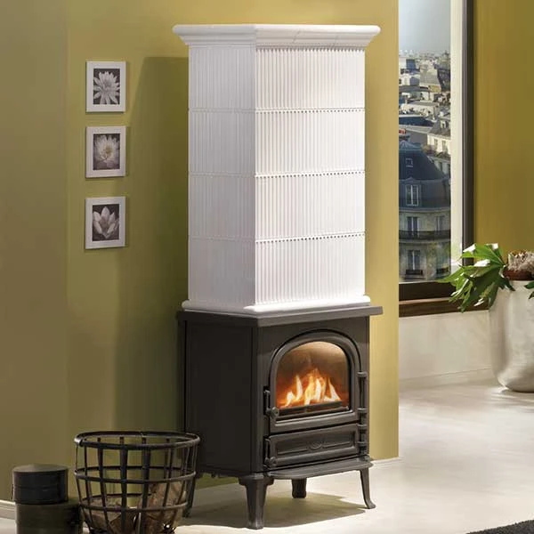 Kaminofen Leda ANTIGUA H Schwarz, 9 KW â Bild 3