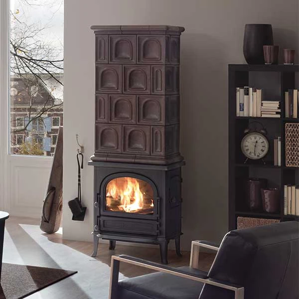 Kaminofen Leda ANTIGUA H Schwarz, 9 KW â Bild 4