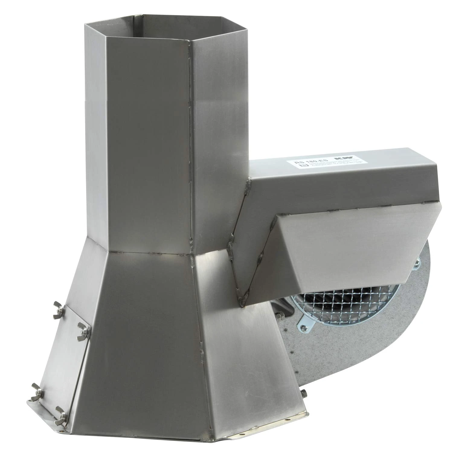 KW Rauchsauger INJEKT RS225 Edelstahl FĂĽr Querschnitte 200-250 Mm