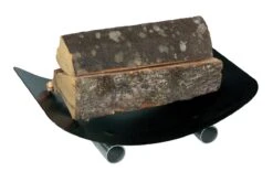 Holzliege Stahl Lienbacher, Schwarz Beschichtet