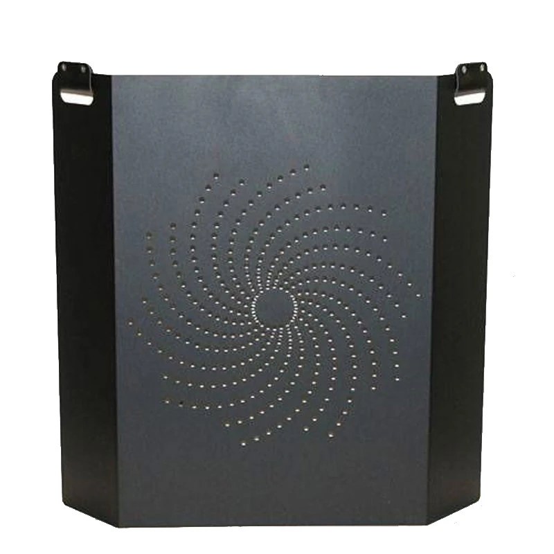 Kamingitter Mit Lochmuster Lienbacher, Schwarz