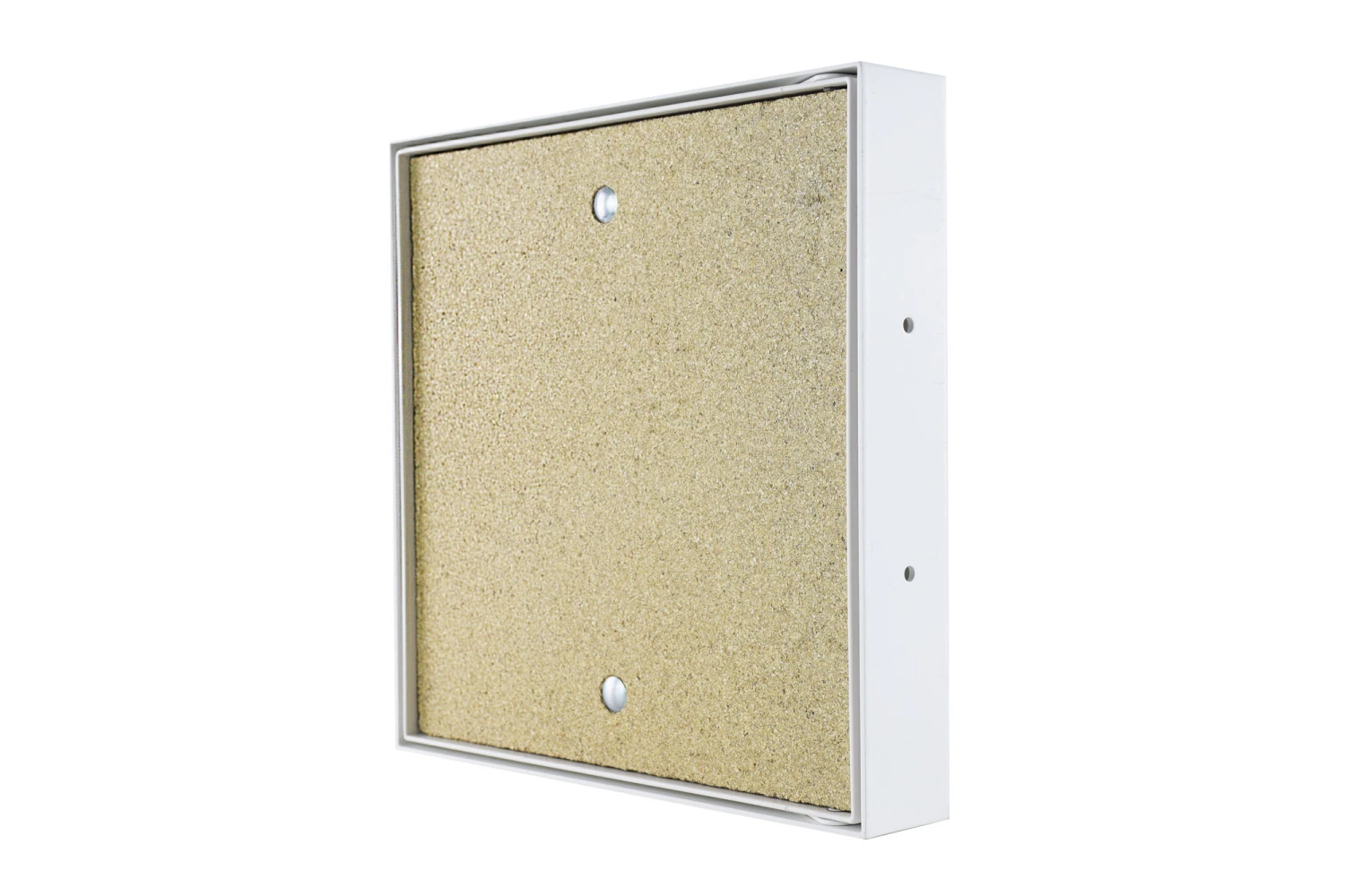 Revisionstür Mit Schnappverschluss Schwenkbar, Weiß – Bild 3