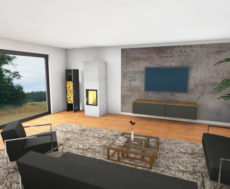 Kaminbausatz Brunner Systemofen BSO 02 HKD 2.2 DF, 9 KW – Bild 10