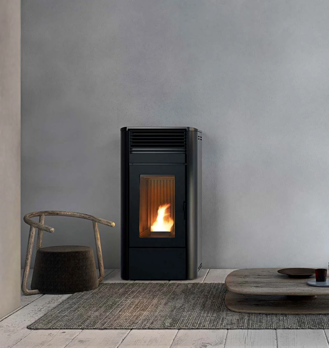 Pelletofen RED CAMELIA Metall Air, 8 KW â Bild 4