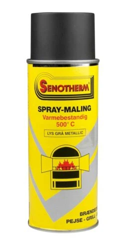Ofenspray Hitzebeständig 400 Ml, Hellgrau