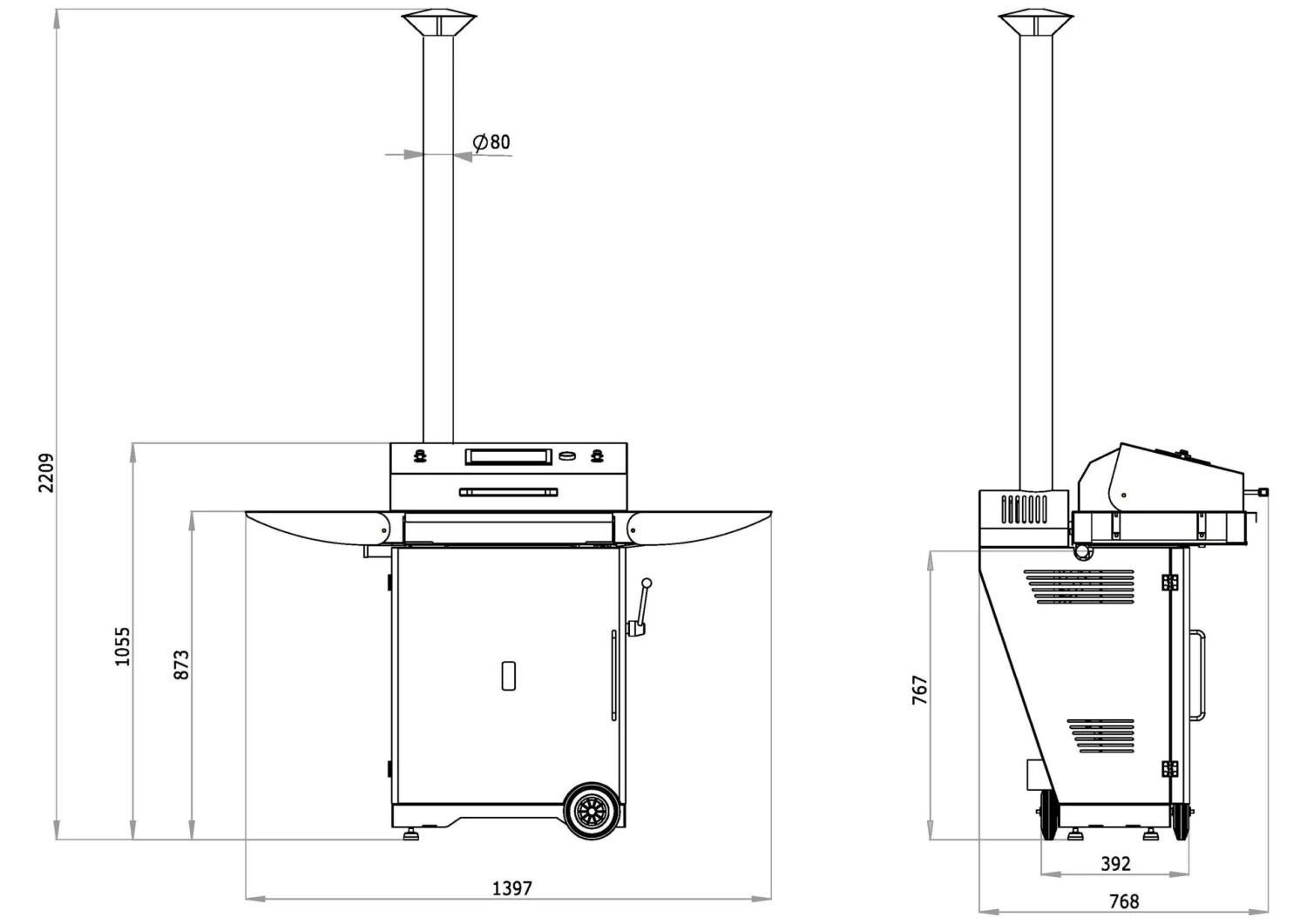Pelletgrill Wamsler Exclusiv â Bild 4