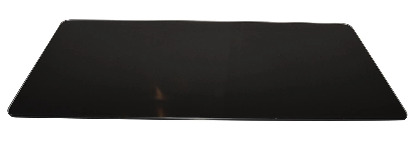 Vorlegeplatte ESG Glas Schwarz Kaminbausatz SALZBURG M II