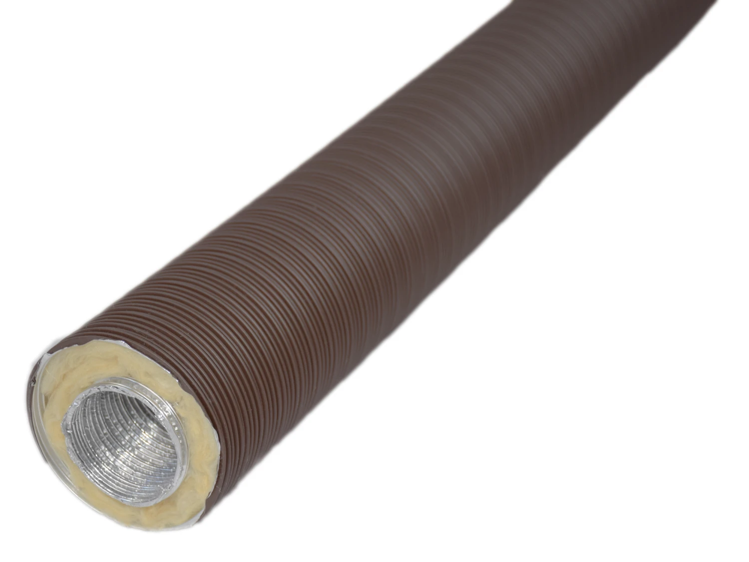 Aluflexrohr Isoliert 0,8 M 5-lagig, Braun â Bild 2