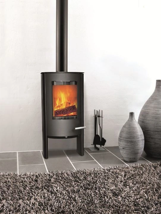 Kaminofen TermaTech TT20 Bazic Schwarz, 5 KW – Bild 3