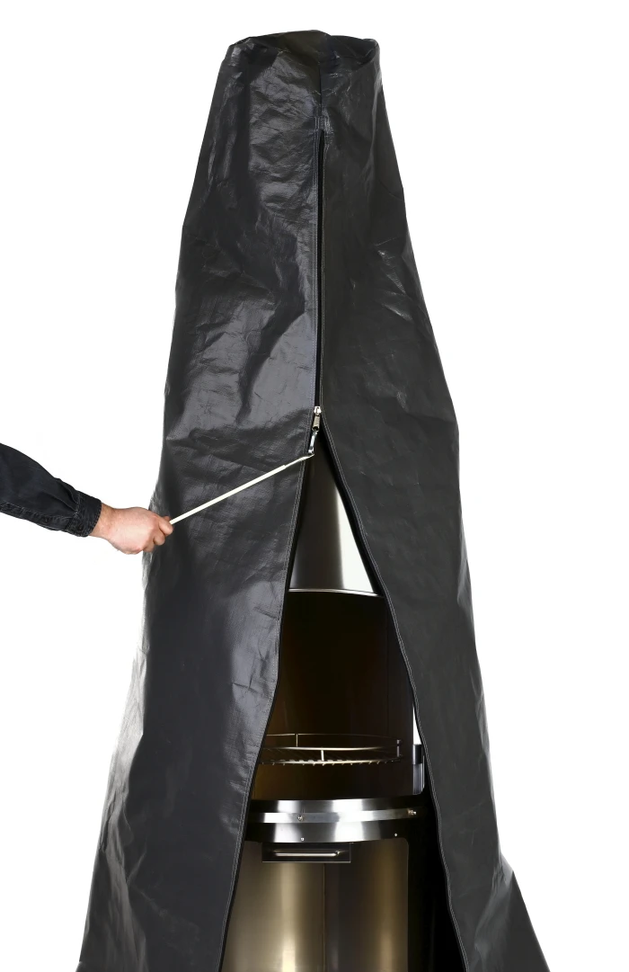 Abdeckhaube Mit Reißverschluss Grillkamin Wamsler PRESTIGE 65 – Bild 3