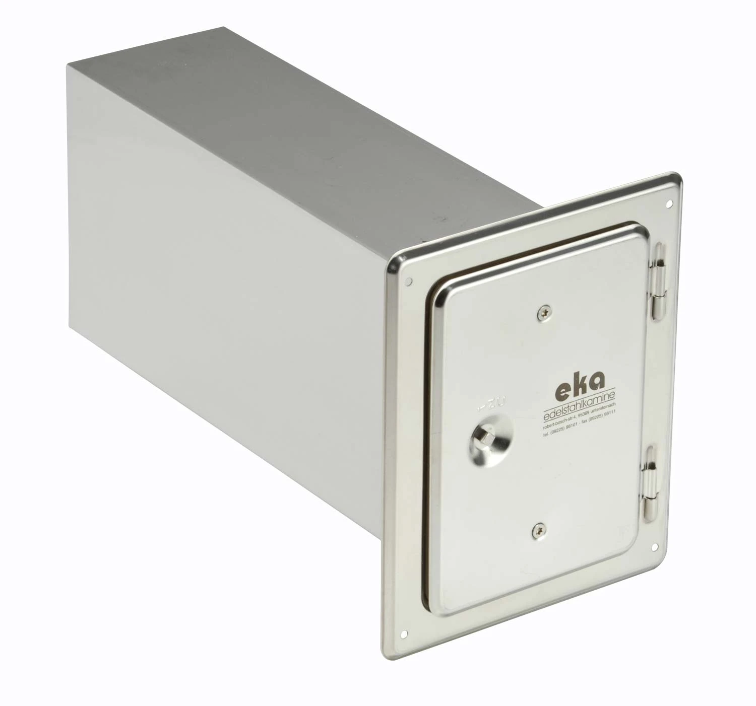 EKA Verlängerungsstutzen 200 X 300 Mm Für Kamintür, V4A Edelstahl – Bild 3