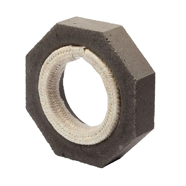 Keramik Modul Speicher 300 Anschlussstück Auf Eisenrohr 300 X 300 X 70 Mm, Ø 180 Mm – Bild 2