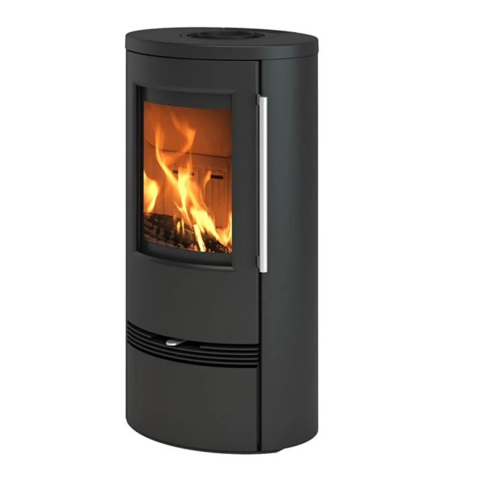 Kaminofen TermaTech TT21RL Schwarz, 6 KW â Bild 2