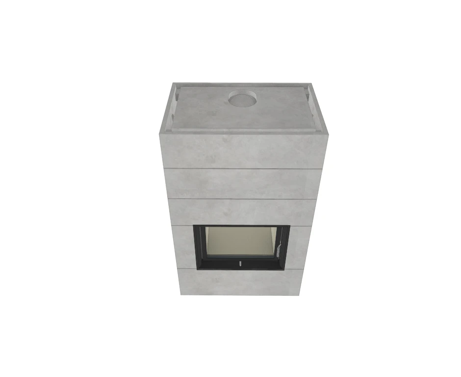 Kaminbausatz Brunner Systemkamin BSK 08 Kompakt Kamin Tunnel, 11 KW – Bild 7