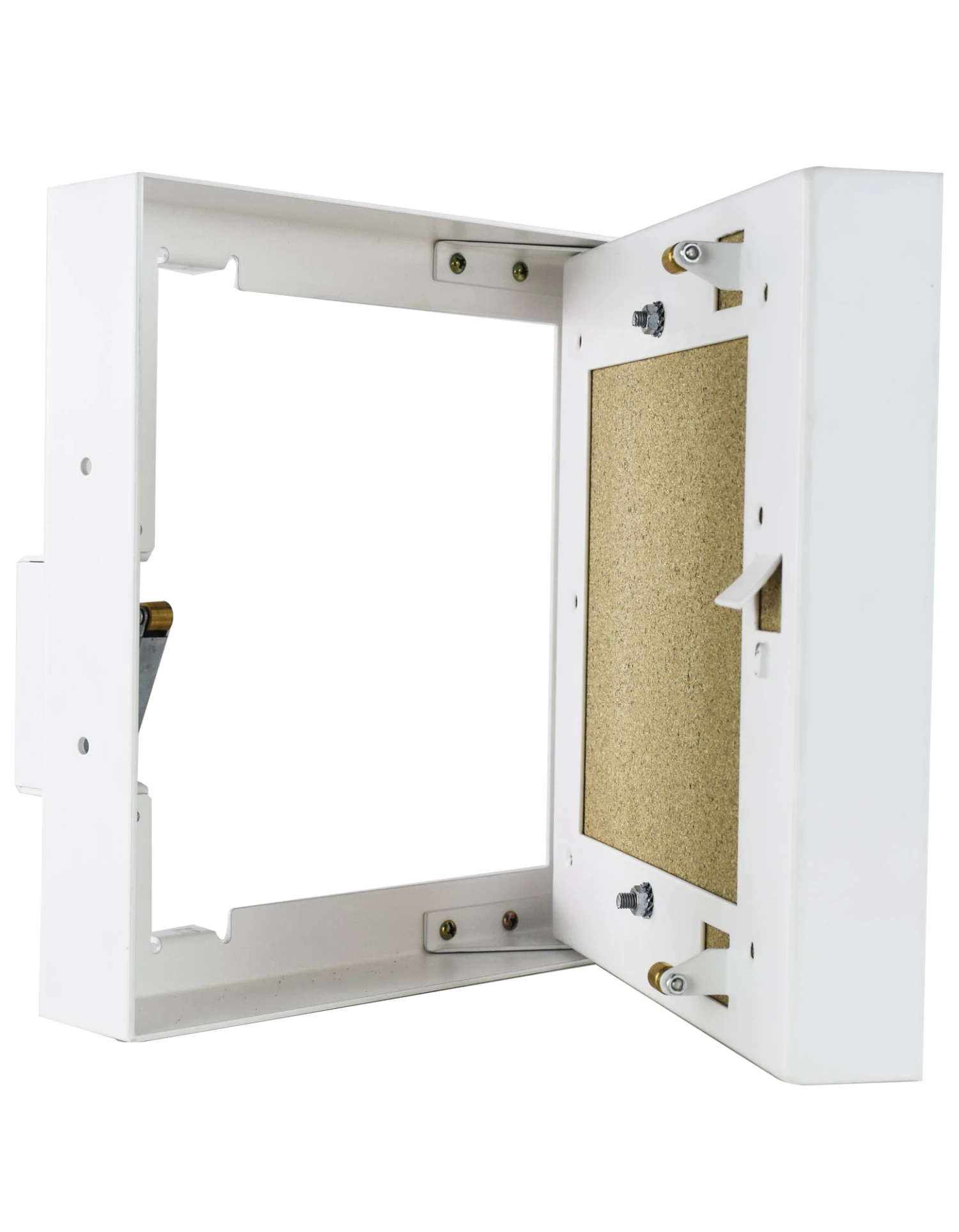 Revisionstür Mit Schnappverschluss Schwenkbar, Weiß – Bild 10