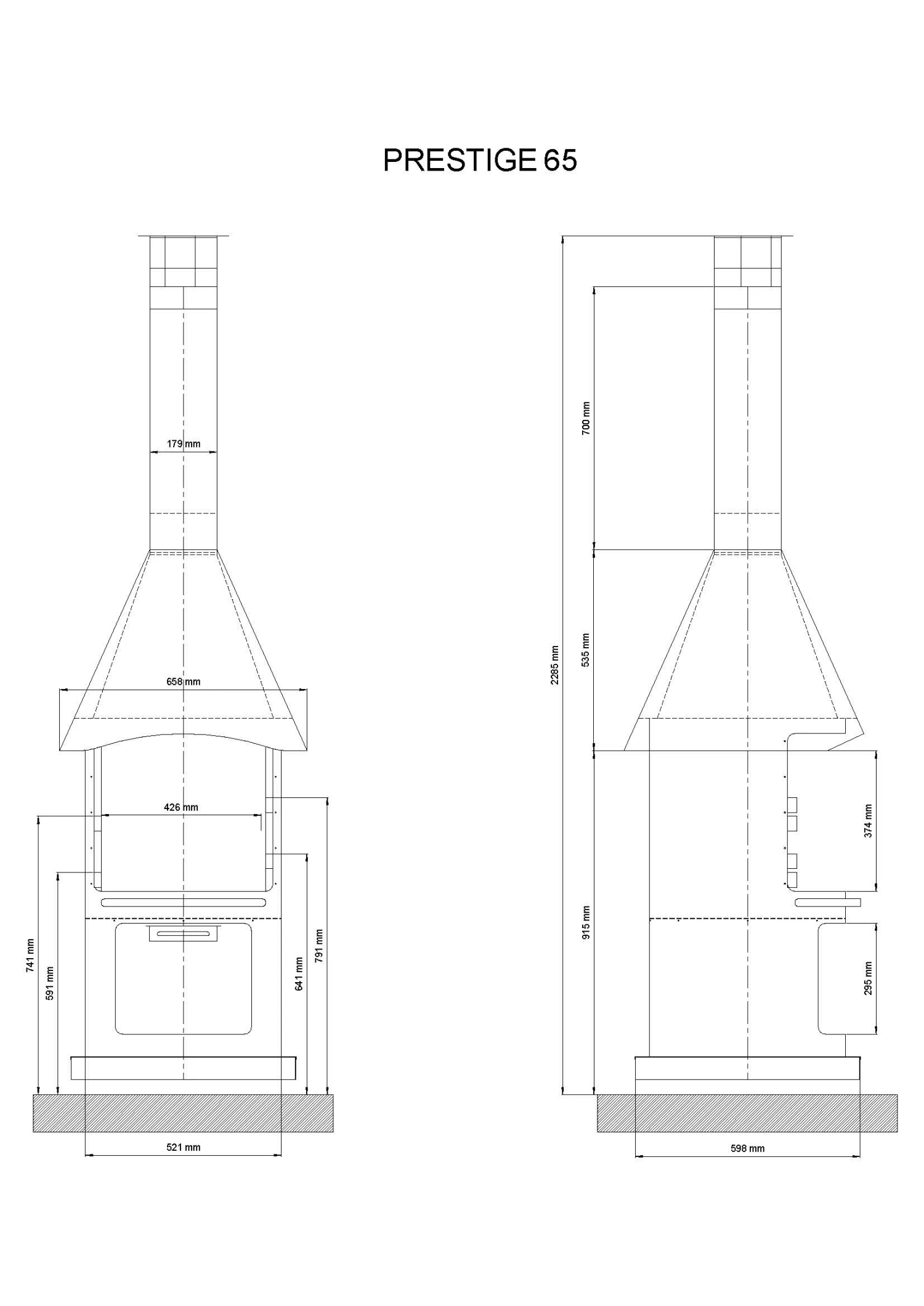 Grillkamin Wamsler PRESTIGE 65 – Bild 2
