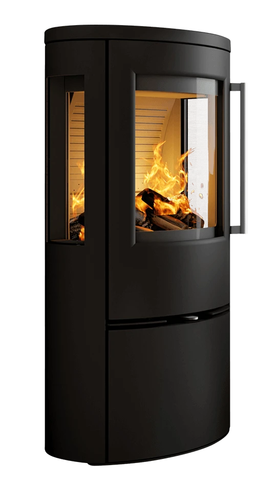 Kaminofen TermaTech TT23RG Schwarz, 5,6 KW – Bild 2